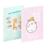 Chemise à élastiques 3 rabats A4 MOLANG