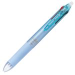 PILOT Frixion Ball 4 Colors – Stylo 4 couleurs effaçable dégradé bleu – Pointe fine 0,5 mm