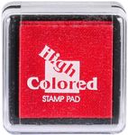 Graine Creative - Mini tampon encreur - 30 x 30 mm - rouge