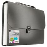 Trieur valisette extensible – 24 compartiments – format A4 - noir