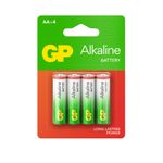 GP BATTERIES - 4 piles alcalines - AA / LR06