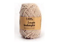 Graine Creative - Fil à tricoter en coton - 55 m - beige