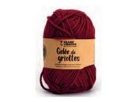 Graine Creative Amigurumi - Fil à tricoter en coton - 55 m - bordeaux