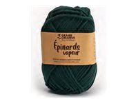 Graine Creative Amigurumi - Fil à tricoter en coton - 55 m - vert forêt