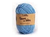 Graine Creative Amigurumi - Fil à tricoter en coton - 55 m - bleu ciel