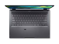 Acer Aspire Spin 14 ASP14-52MTN - PC portable 14" - Intel Core Ultra 5 - 115U - 16 Go RAM - 1.024 To SSD NVMe - gris  - clavier : Français