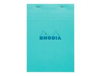 RHODIA - Bloc note - A5 (148 x 210 mm) - 80 feuilles / 160 pages - petits carreaux - couvertures aux couleurs assorties