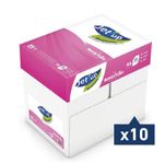 Jet'up Bureau Vallée - Papier blanc - A4 (210 x 297 mm) - 80 g/m² - 25 000 feuilles (10 cartons de 5 ramettes)