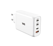WE - Chargeur secteur - 140W - 1 USB A + 3 USB C -blanc