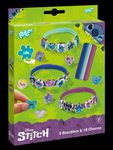 Kit bracelets stitch - 3 bracelets et 18 charms