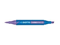 Giotto - Feutre double pointe violet