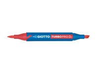 Giotto - Feutre double pointe rouge carmin