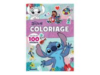 Disney Stitch - Coloriage avec plus de 100 stickers