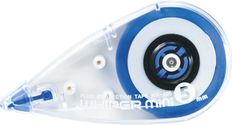 PLUS - Mini ruban correcteur WH-505 - 7 m x 5 mm - Bleu
