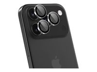 Force Glass - Protecteur d'objectif pour iPhone 16 Pro, 16 Pro Max, 17 Pro, 17 Pro Max - 