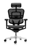 Fauteuil de bureau ERGOHUMAN Ultra - Assise résille - noir