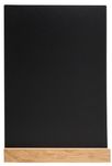 Exacompta Office - Support de menu - bureau - double face - noir
