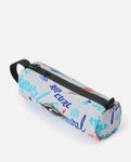 RIP CURL – Trousse Light Grey – 1 compartiment – 28 × 8 × 8 cm