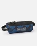 RIP CURL – Trousse Black/Navy – 2 compartiments – 21 × 8 × 8 cm