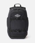 RIP CURL – Sac à dos Washed Black – 2 compartiments – 49 × 32 × 22 cm