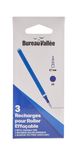 Bureau Vallée - 3 Recharges Roller Thermosensible - Bleu