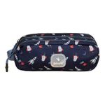 Biopic - Trousse tri zip scolaire - Anais - galaxy