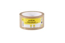 Les Prix Mini – 1 adhésif d’emballage - havane - 50 mm x 50 m