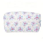 Trousse Fleur Sequin – 18 × 10 × 9 cm
