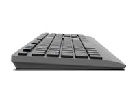 PORT Connect - Ensemble clavier et souris sans fil - rechargeable - AZERTY - Français
