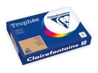 Clairefontaine Trophée - Papier couleur - A3 (297 x 420 mm) - 80 g/m² - 500 feuilles - caramel