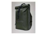 Rains – Sac à dos Roll-top – 13 L – Vert – 2 compartiments – Polyester