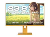 JAPANNEXT JN-IPS238G120F-HSP - Écran LED 23,8" - Full HD (1080p) - 120 Hz - jaune pastel