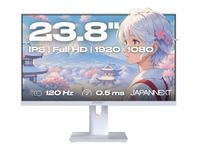 JAPANNEXT JN-IPS238G120F-HSP - Écran LED 23,8" - Full HD (1080p) - 120 Hz - blanc pastel