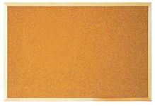 Ulmann- Tableau d'affichage en liège naturel 45 x 60 cm - cadre pin