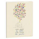 Notebook Julie Adore 15 x 21 cm - Maison - Exacompta