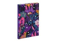 Notebook Memory BLUE ART "Nocturne tropicale" - CLEMZILLU - TROPIQUE FANTASTIQUE 13,9*21cm