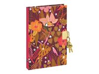 Journal Intime BLUE ART "Tropicale" - CLEMZILLU - TROPIQUE FANTASTIQUE 11,5*18cm