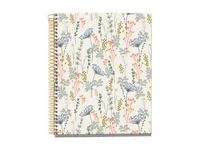 Miquelrius Hidden Forest - Cahier de notes - reliure à spirale - A5 (148 x 210 mm) - 100 feuilles / 200 pages - quadrillé - 2 trous - day - carton contrecollé