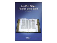 Le petit livre de - les plus belles paroles de labible