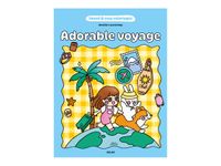 Adorable voyage - sweet and cosy coloriage