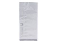 100 Sachets plat soudé transparent – 9×18 cm – Recyclable