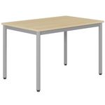 Table CARÉLIE - plateau ép.24 mm stratifié - chant ABS - piètement époxy - 120x80 cm - T6