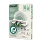 Fellowes - 100 pochettes de plastification A6 - recyclé - brillantes