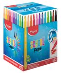 MAPED - School Pack de 72 feutres SCHOOL PEPS 2.0