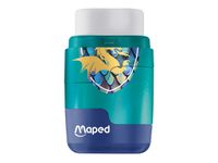 Maped - Dragon - Taille-crayons 2 trous avec gomme + 1 recharge