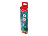 Maped – crayon graphite HB avec embout gomme – Dragon – x1