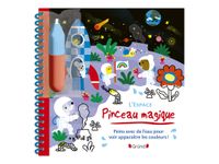 L'espace - Pinceau magique - livre à colorier