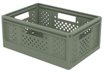 Sundis Fold'n store - Casier pliant M - 14L - L27,3xH16,6xP38,6 cm - vert 