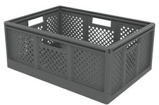 Sundis Fold'n store - Casier pliant L - 40L - L54,6xH22,6xP38,6 cm - gris 