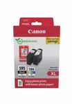 Canon PG-595XL/CL-586XL - Pack de 2 - noir,cyan, magenta, jaune - cartouche d'encre originale